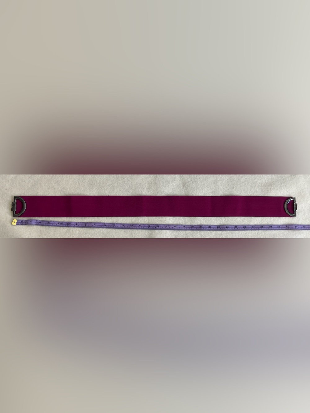 Nature & Jewel Tones Signature Belt – Fuchsia Elastic Waist Belt - Picture 6 of 7